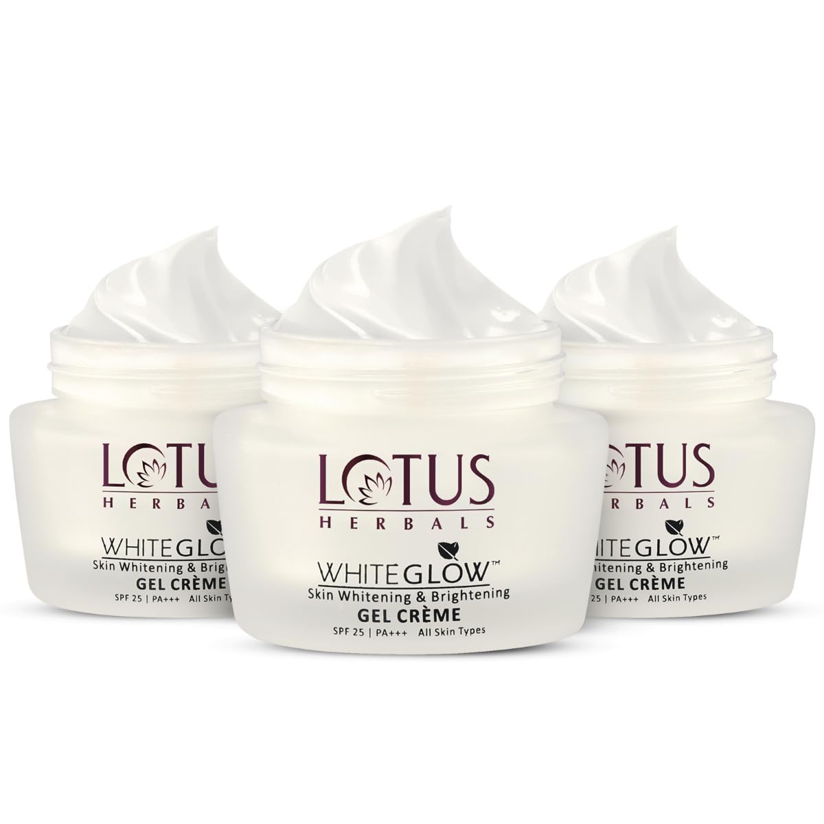 Lotus Herbals WhiteGlow Skin Whitening And Brightening Gel, Face Cream with SPF-25, for all skin types, 40g - Image 18