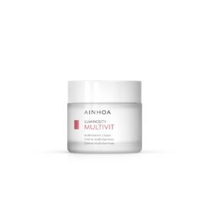Ainhoa Multivit Multivitamin Cream With Stabilised Vitamin C, Vitamin E, Vitamin B3 & Red Coral Luminosity For Combination Skin, 50ml