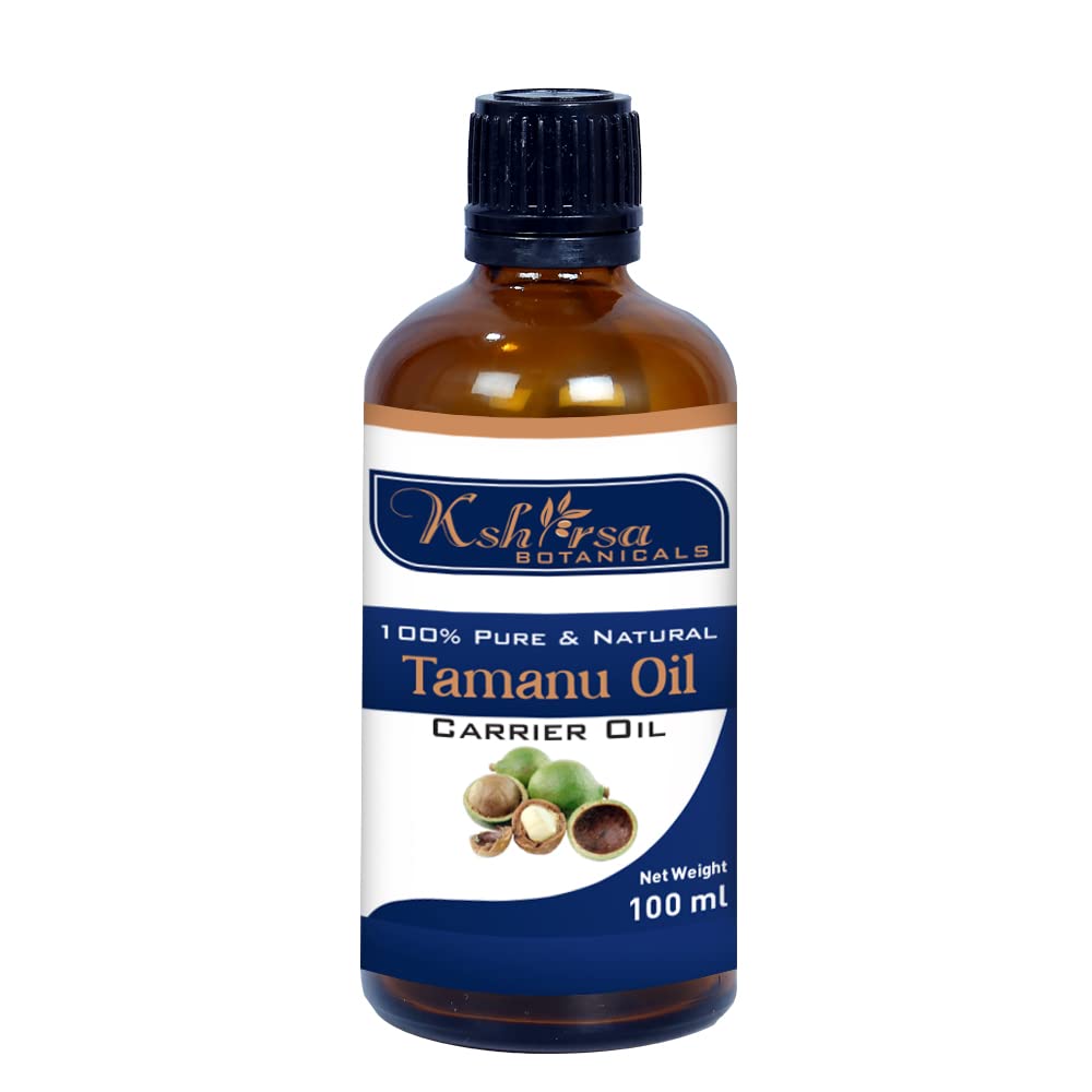 Pure & Natural Tamanu Oil (Calophyllum Inophyllum) for Skin Care & Hair Care (100 ml)