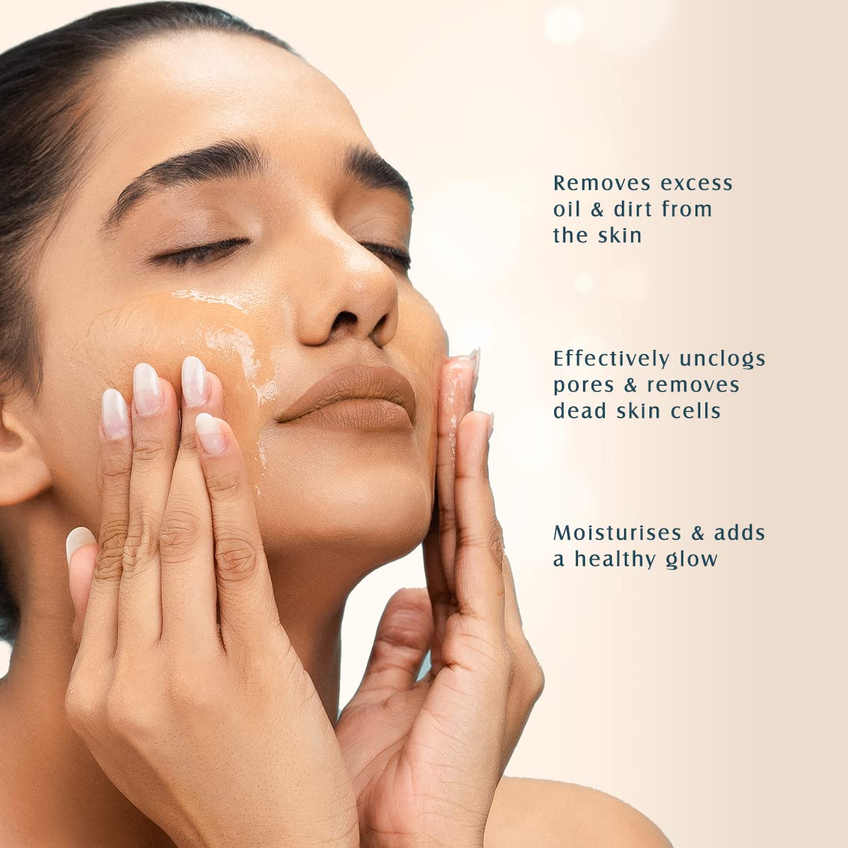 Lotus Herbals Jojoba Face Wash, Active Milli Capsules, 120g - Image 4