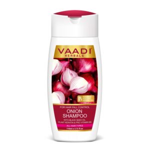Vaadi Herbals Onion Shampoo for Hair Fall Control (110 ml)