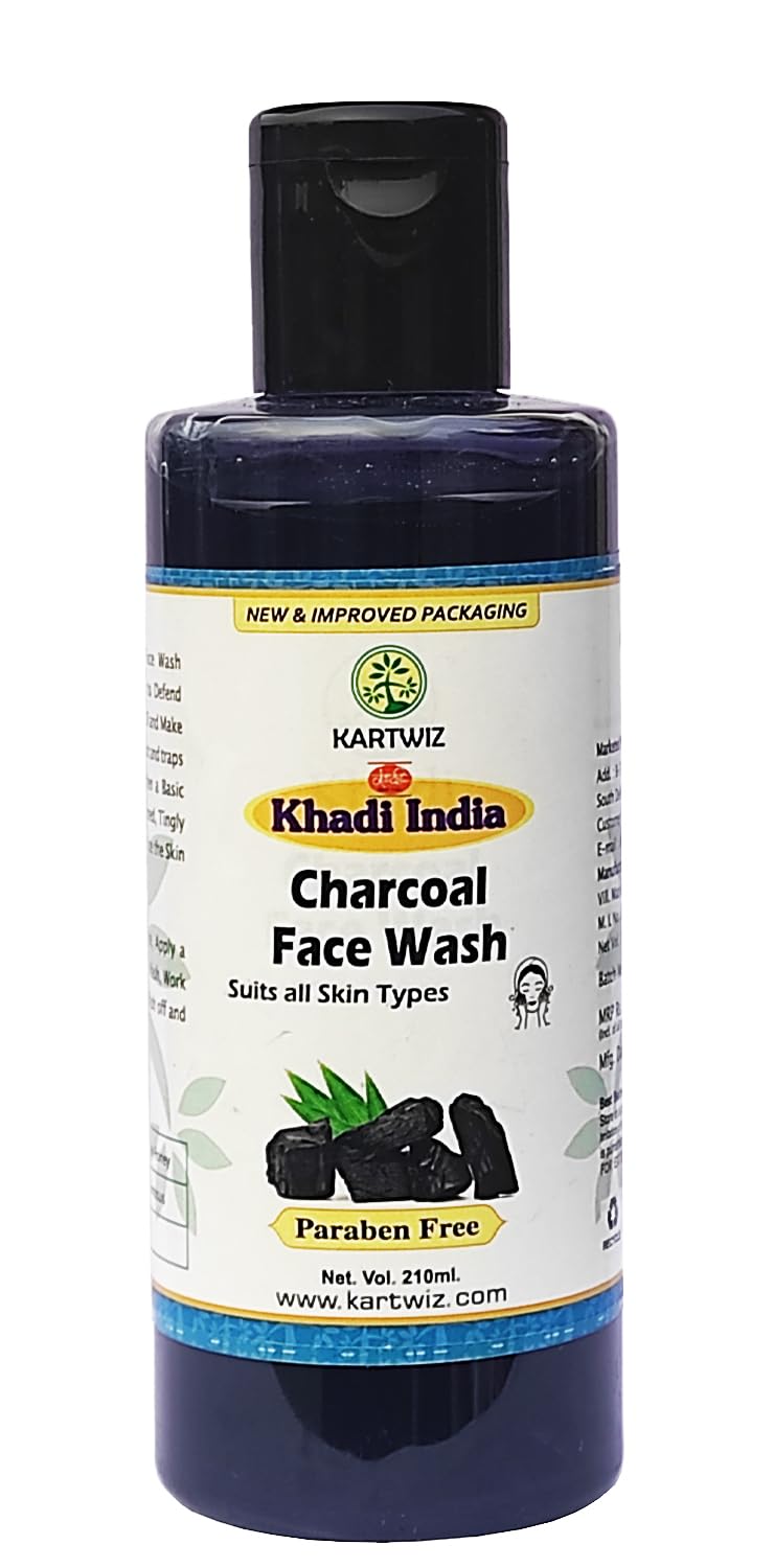 Herbigiri Natural Herbal Activated Charcoal Face Wash 210Ml