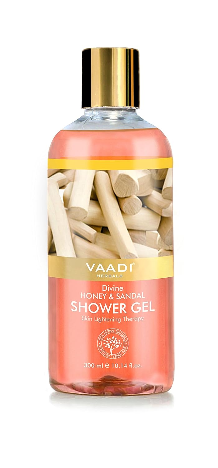 Vaadi Herbals Divine Shower Gel, Honey and Sandal, 300g (Pack of 2) - Image 8