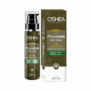 Oshea Herbals Phytogain Natural Non Sticky Hair Serum | For Instant Smooth, Shine, Tangle & Frizz Free Nourishing Hair Serum - 110 ml