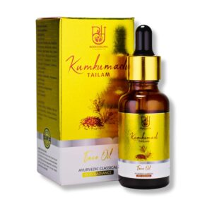 BODHIDRUMA HERBAL Kumkumadi Tailam Face Oil | Ayurvedic Skin Radiance Oil | Brightens Complexion Serum | Fades Dark Spots & Blemishes | Natural Glow Enhancer | (22ML)