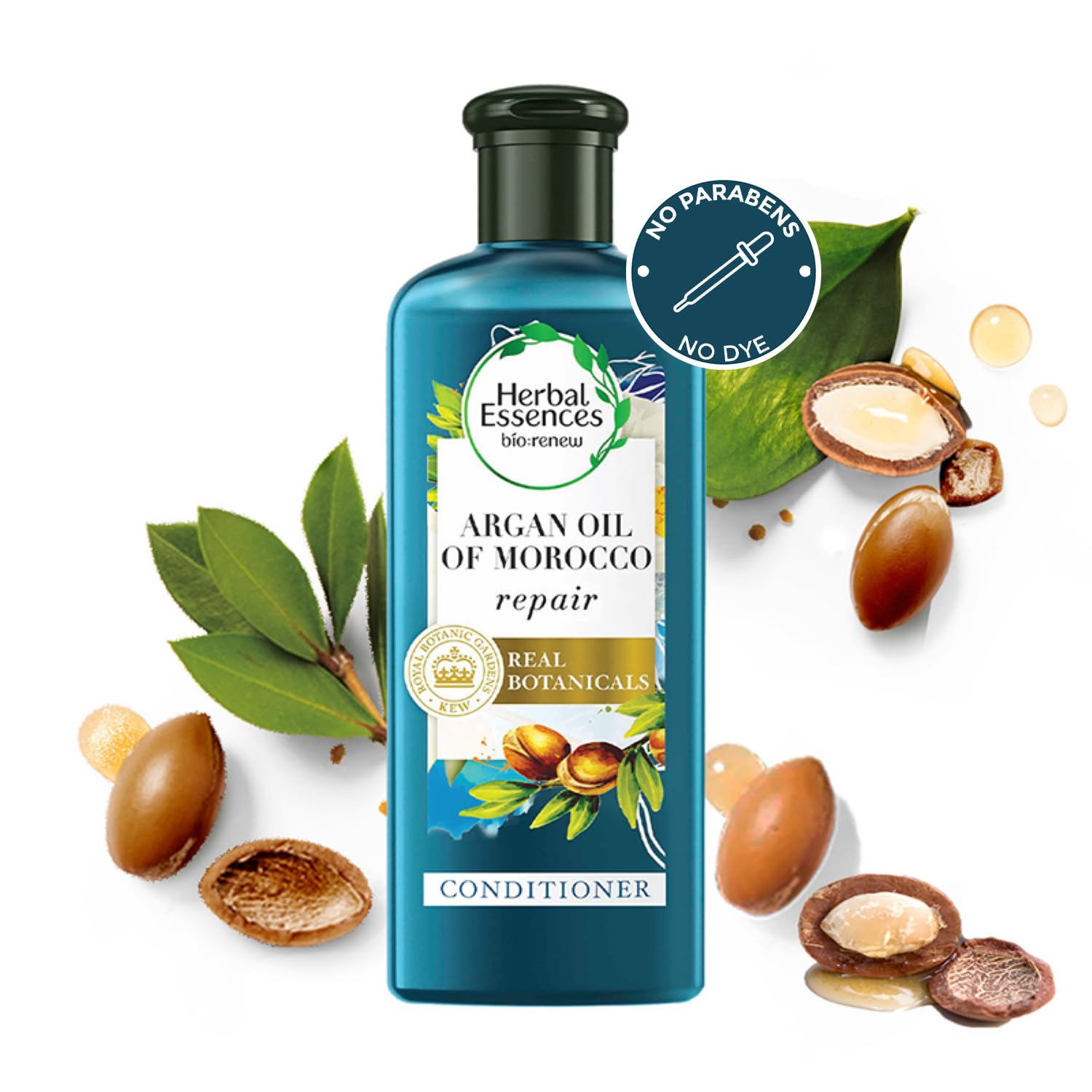 Herbal Essences bio:renew Argan Oil of Morocco CONDITIONER, 400ml | No Parabens No Colourants - Image 11