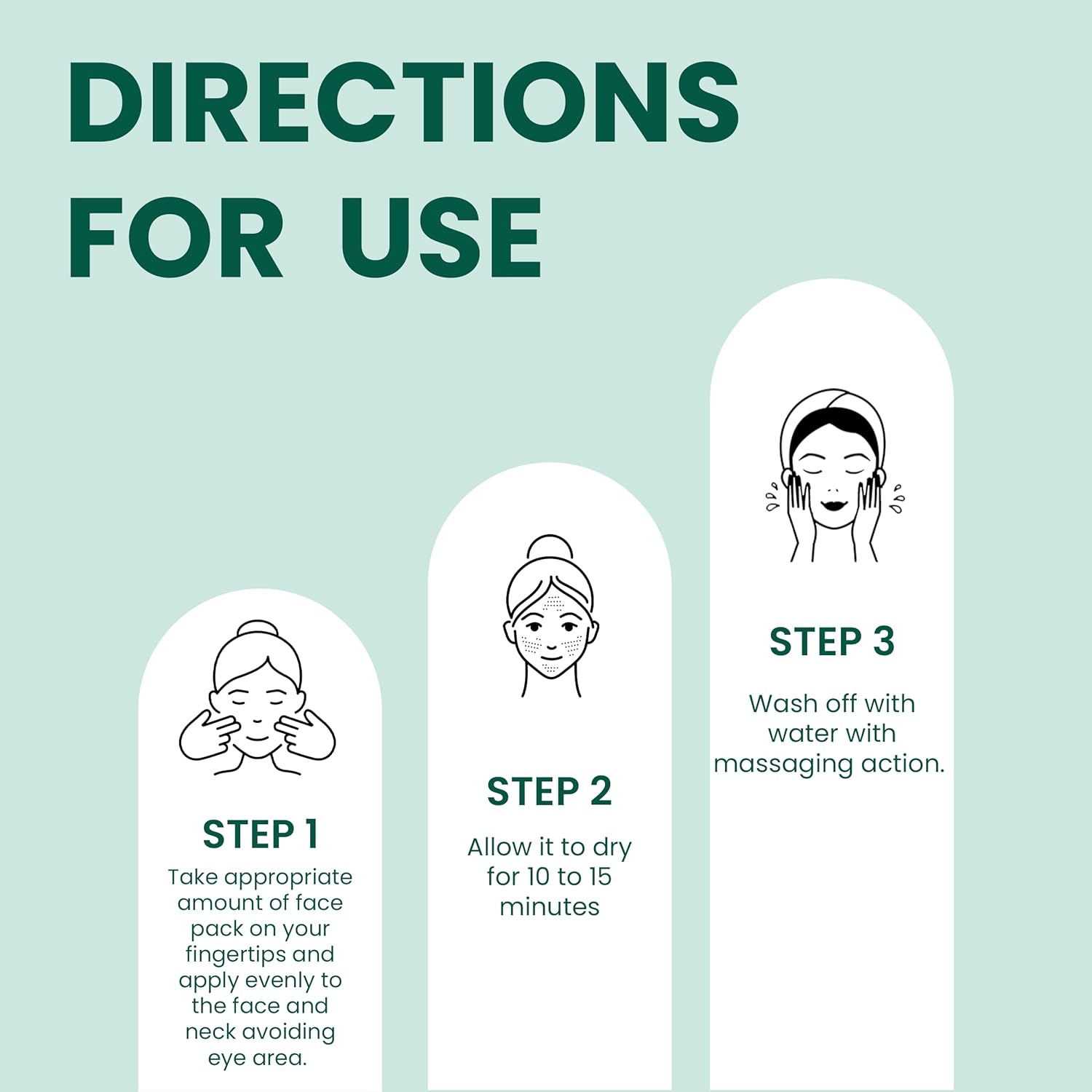 Oshea Herbals Papayaclean Anti Blemish Face Pack for All Skin Types | Hydrates Skin & Lightens Blemishes | Enriched with Papaya Extract & Vitamin E - 100g - Image 3