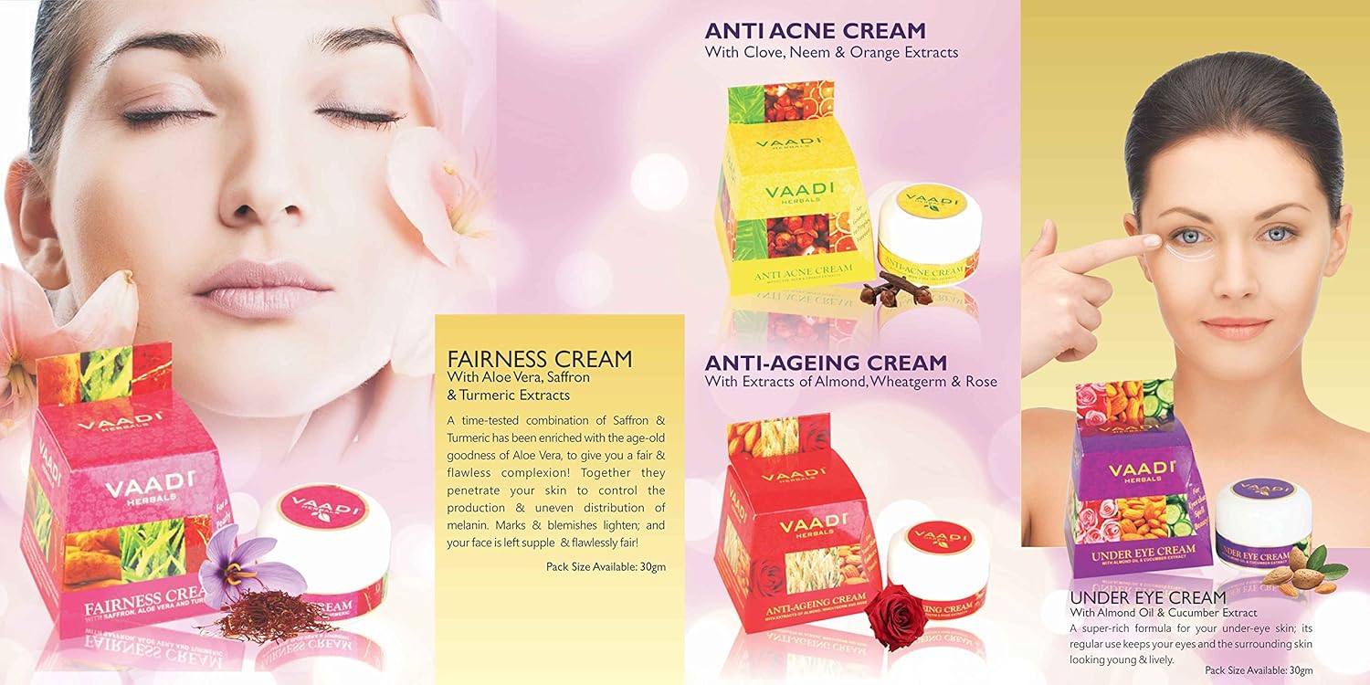 Vaadi Herbals Aloe Vera Deep Pore Cleansing Milk, 350ml - Image 6