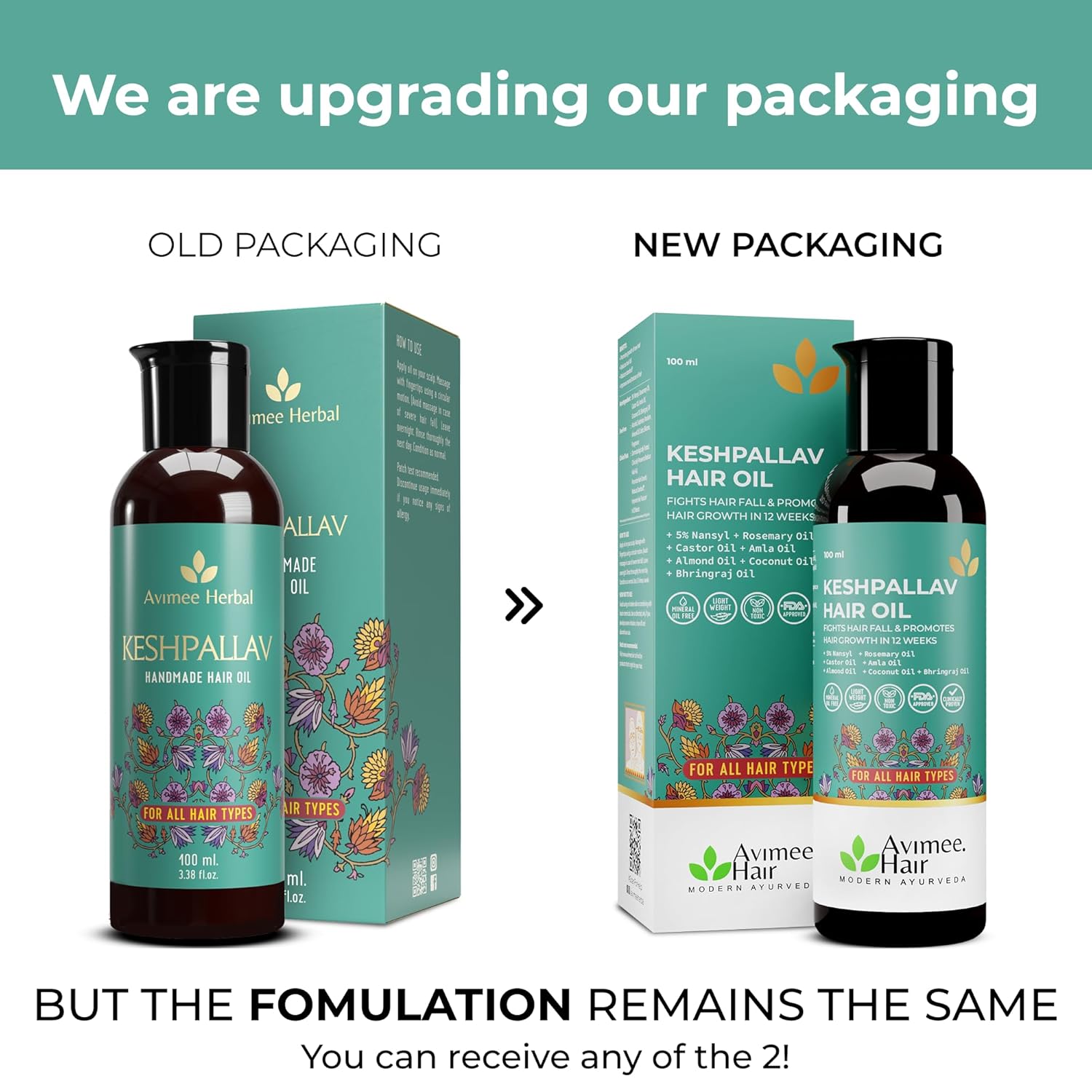 Avimee Herbal Hair Growth Super Saver Combo | Keshpallav Hair Oil (100 ml) & Scalptone Hair Growth Serum (25ml) - Image 6