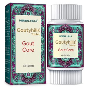 Herbal Hills Gautyhills Tablets | 60 Count | Gout Care
